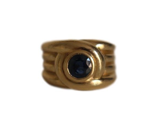 Hermès Noeud Ring Golden Gelbes Gold  ref.71363