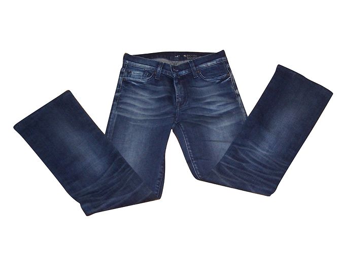 7 For All Mankind Vaqueros Skinny Bootcut Azules