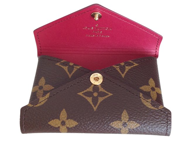 Louis Vuitton Purses, wallets, cases Brown Cloth  ref.71434