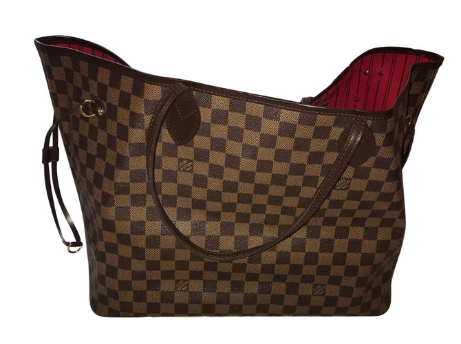 Louis Vuitton Neverfull GM Brown Leather  ref.71541