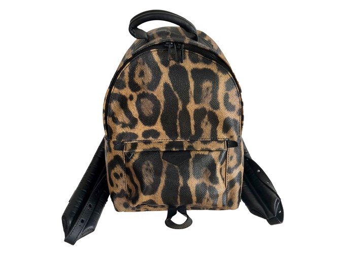 Louis Vuitton Backpacks Leopard print  ref.71672