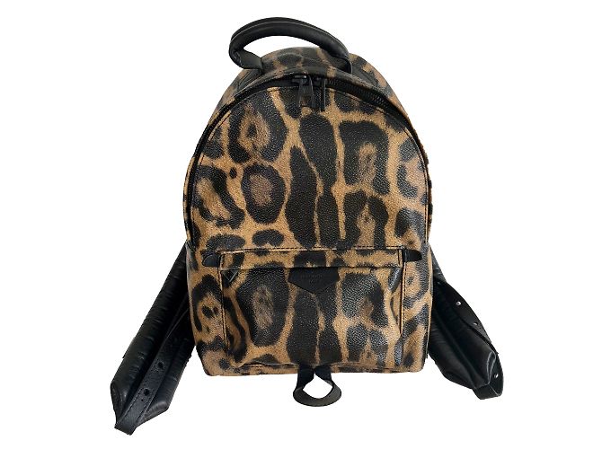 Louis Vuitton Backpacks Leopard print