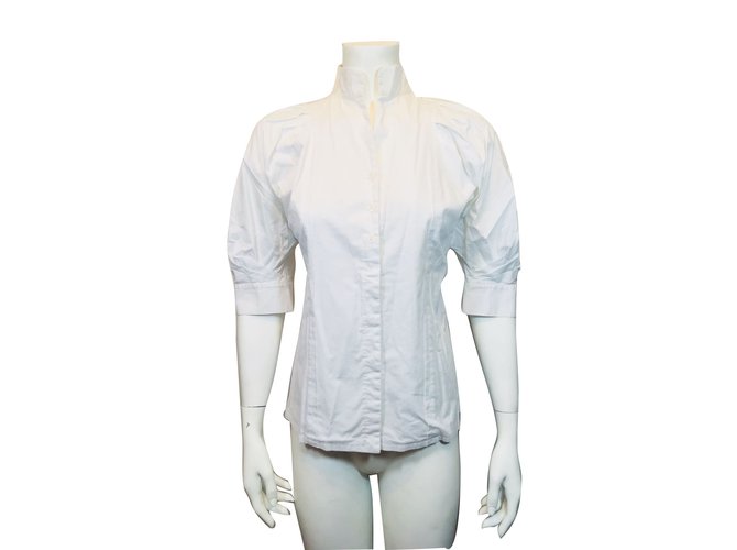 Adolfo Dominguez Shirt White Cotton  ref.71677