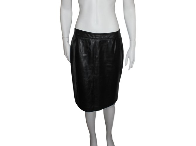 Oakwood Skirt Black Leather  ref.71719