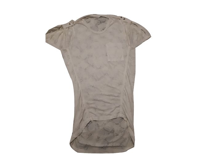 Top Balenciaga de algodão branco