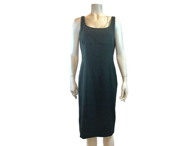 Vestido de lana verde Diane Von Furstenberg