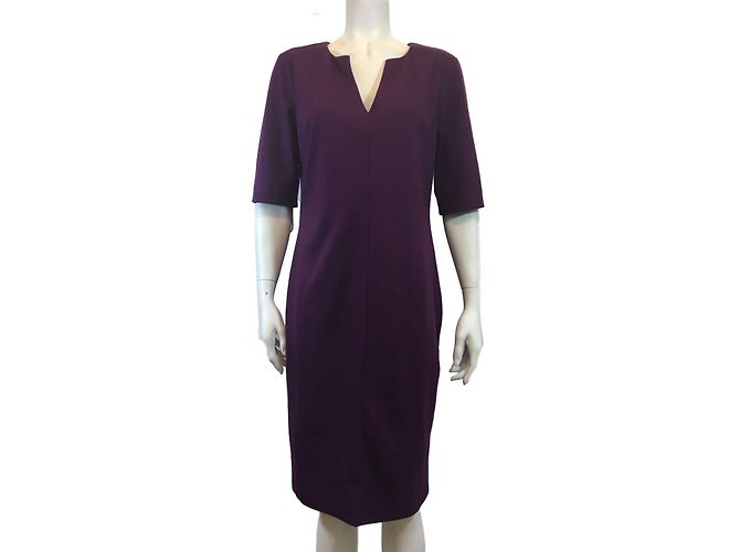 Abito Diane Von Furstenberg in lana viola Porpora