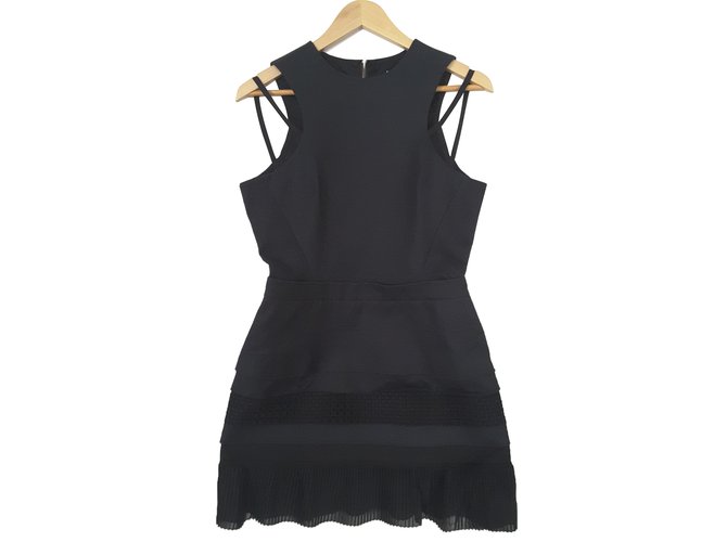 Victoria Beckham Dress Black Silk  ref.71814