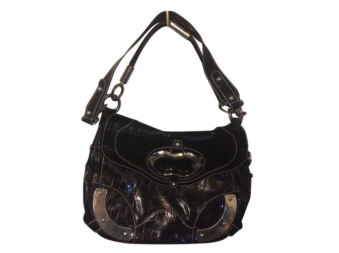 Guess Bag Black Leather  ref.71837