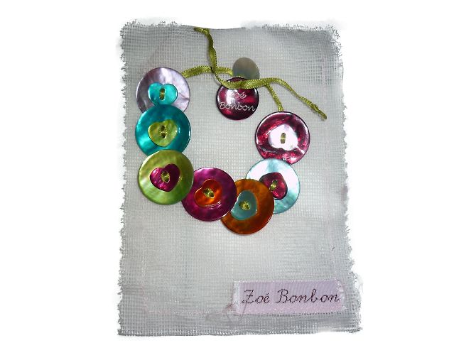 Autre Marque Pulsera Zoe Bonbon edición limitada Multicolor