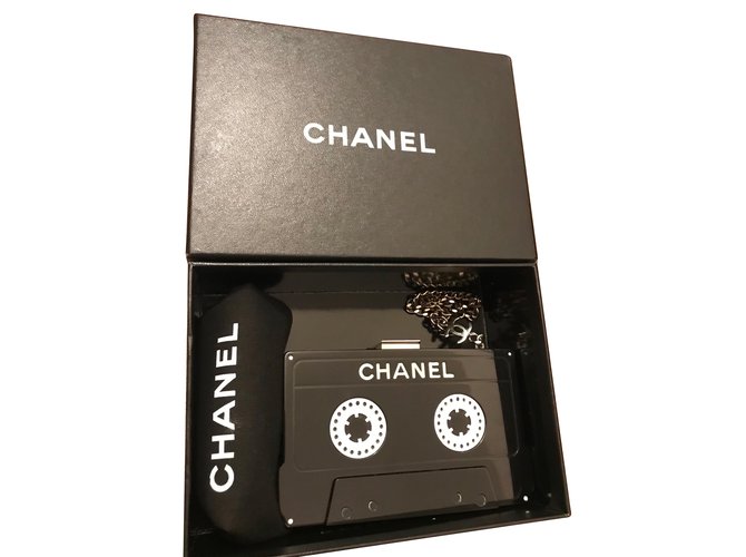 Chanel Bolsas Preto  ref.71881