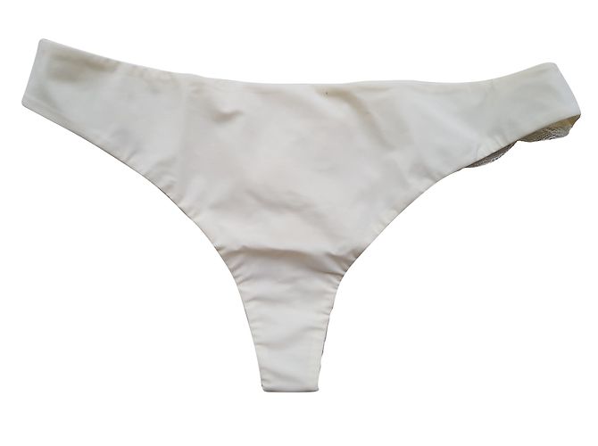 La Perla Spitzen-Slip Weiß