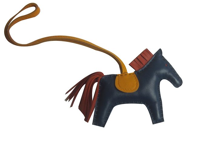 Hermès Rodeio Grigri Azul