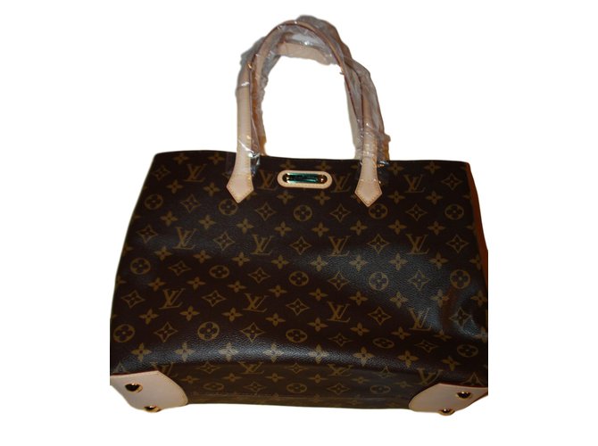 Louis Vuitton Wilshire MM Brown Leather  ref.71960