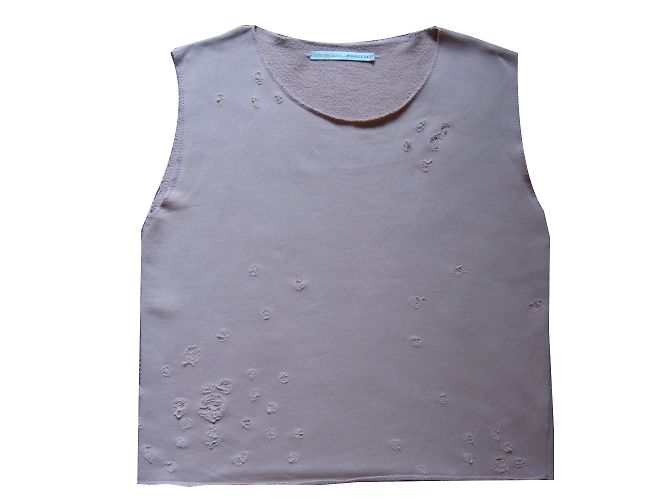 Autre Marque T-shirt in cotone rosa girocollo