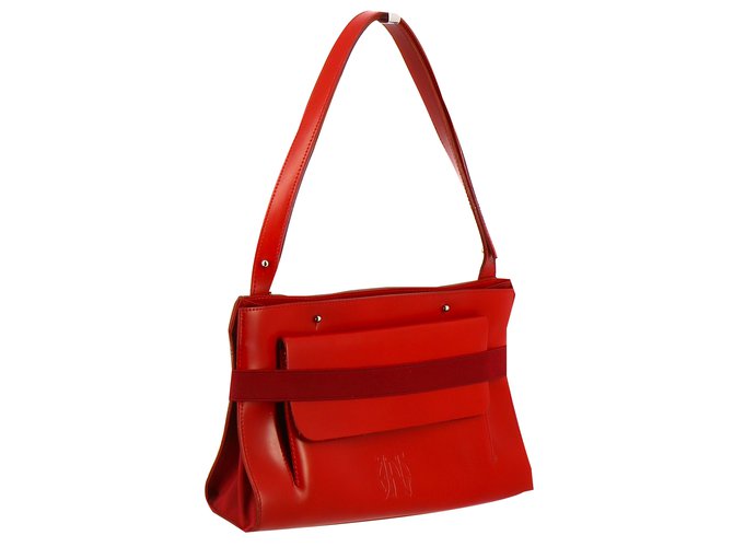 Jean Paul Gaultier Handbag Red Leather ref.72040 - Joli Closet