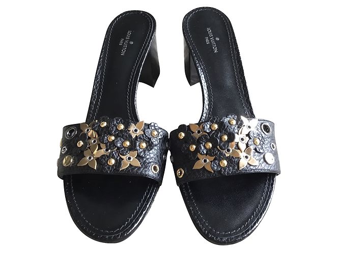 Louis Vuitton Tropical Bloom Black Silvery Golden
