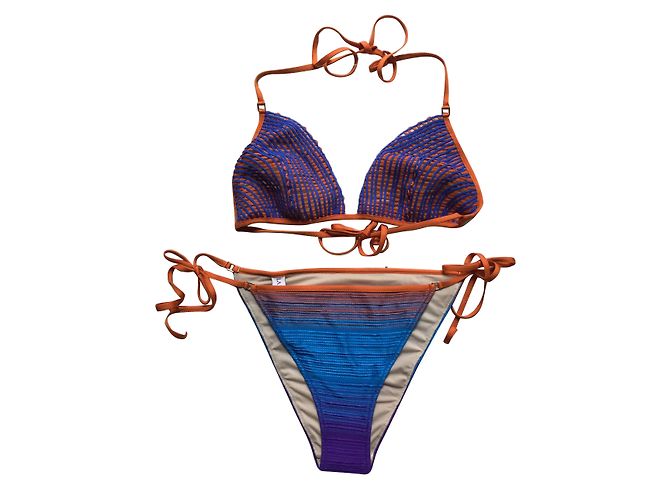 La Perla Bikini Buntfarben Polyamid Größe 46 Mehrfarben