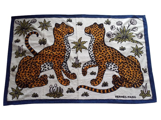 Hermès Toalha de banho Multicor