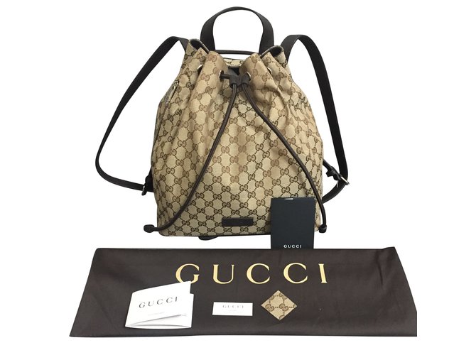 used gucci backpack