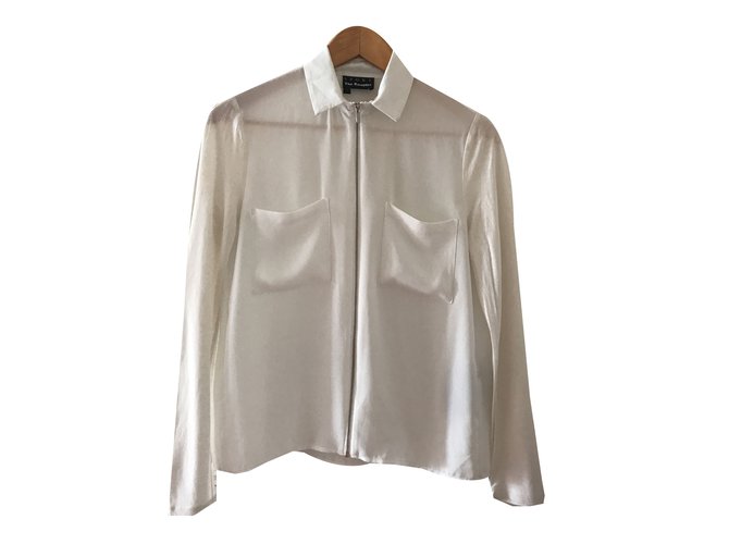 The Kooples Sport Jacket White Polyester  ref.72314