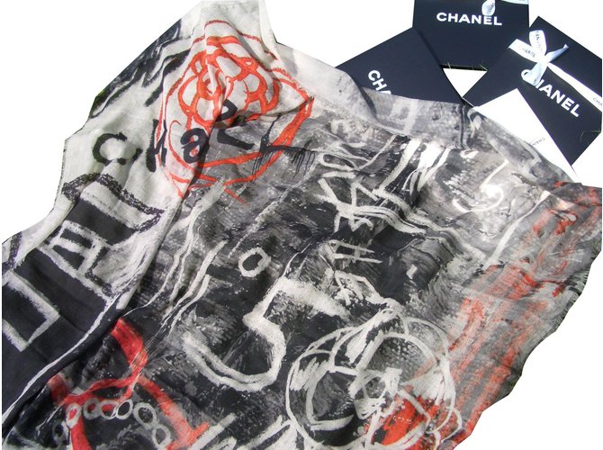 Chanel Scarves Multiple colors Cashmere  ref.72404