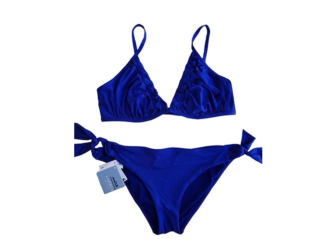La Perla Badeanzug Navy Blau Polyamid Größe 48 Marineblau