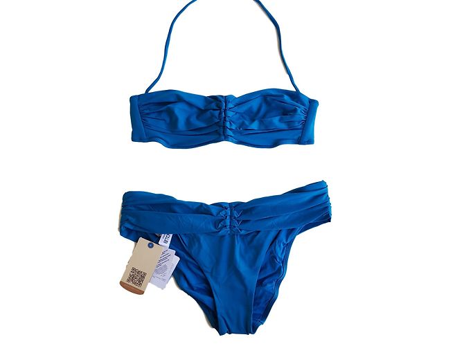 La Perla Badeanzug Türkis Größe 44 Blau