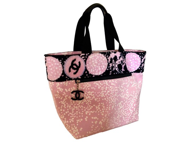 Chanel Tote Pink Tuch  ref.72525