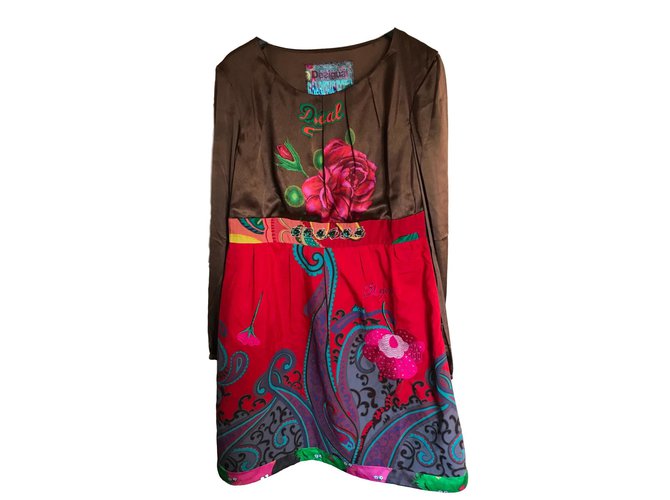 Desigual Vestido Multicolor  ref.72578