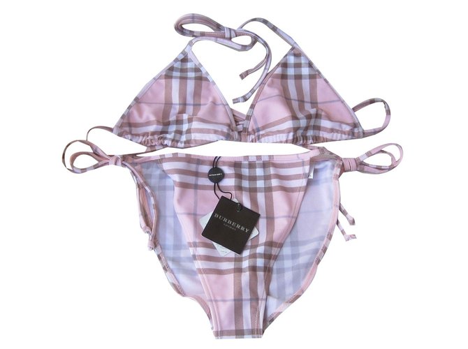 Burberry Swimwear Pink Polyamide  ref.72616