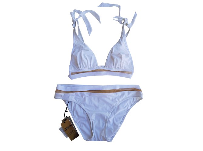 La Perla Swimwear White Polyamide  ref.72636