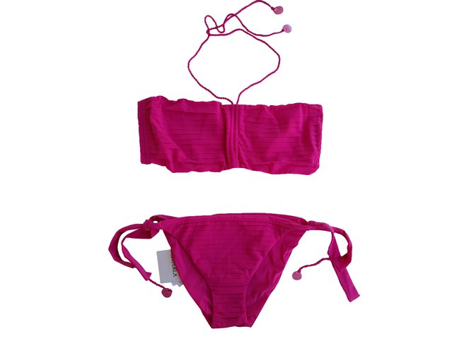 La Perla Swimwear Pink Polyester  ref.72642