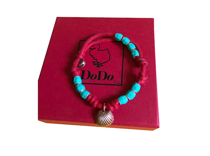 Dodo Pomellato Bracelets Or rose Rouge Bleu  ref.72673