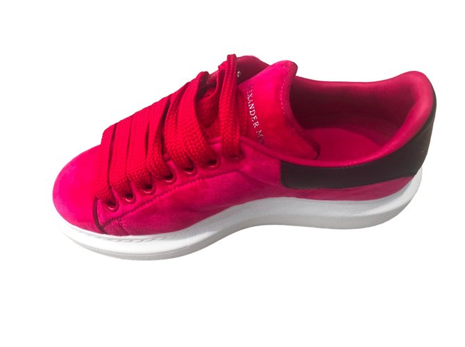 Alexander Mcqueen sneakers Pink Velvet  ref.72714