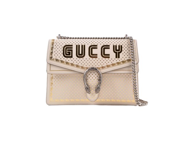 Gucci Dionysus White Leather  ref.72717