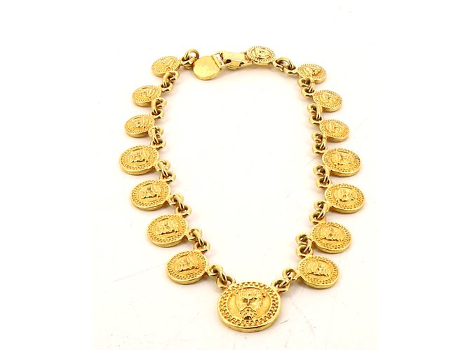 Gianni Versace Necklaces Golden  ref.72728