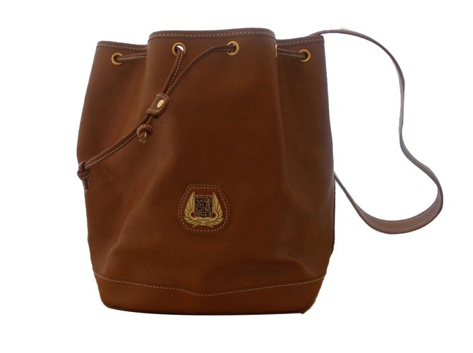 Lancel Handbags Caramel Leather  ref.72818