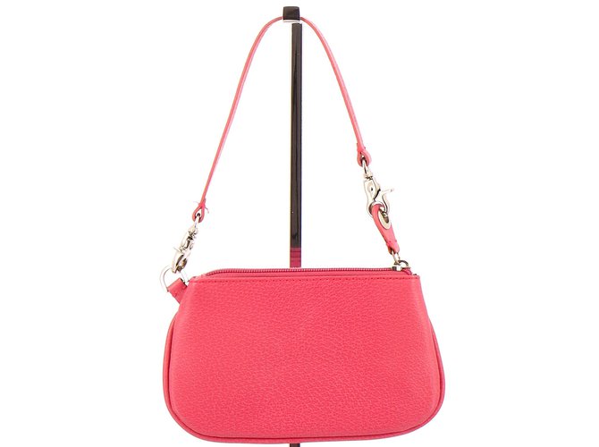 Lancel Clutch bags Pink Leather  ref.72911
