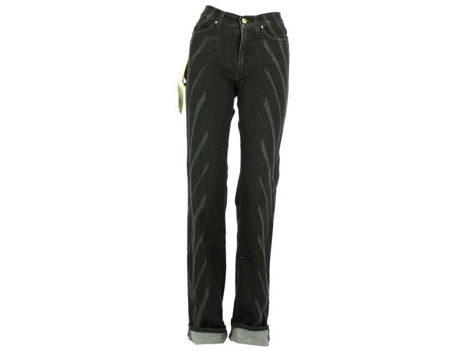 Versace Jeans Black Cotton  ref.72913