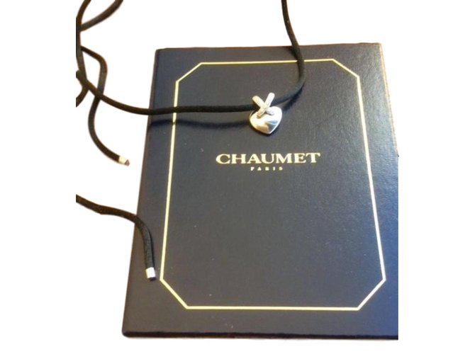 Chaumet Pendant links Silvery White gold  ref.73185