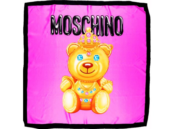 Moschino Scarves Pink Silk  ref.73204