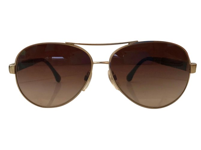Chanel Sunglasses Golden Metal  ref.73392