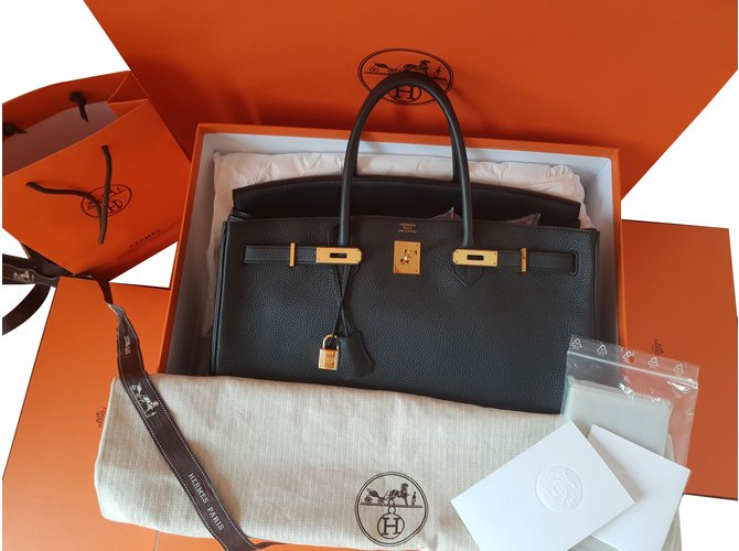 Hermès Birkin 40 black togo Handbags 