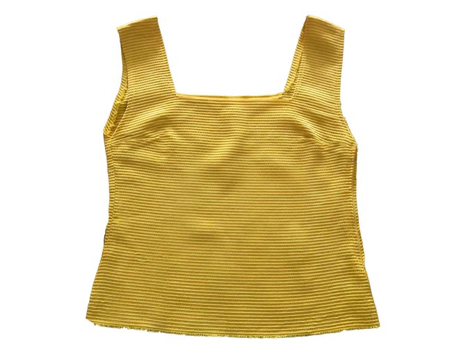 Autre Marque Top Yellow Polyester  ref.73585