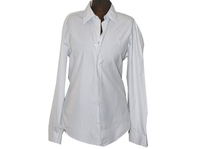 Cerruti 1881 shirts White Cotton  ref.73635