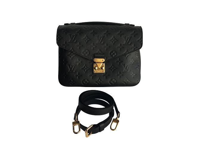 Louis Vuitton Metis Monogram Empreinte Noir Doré