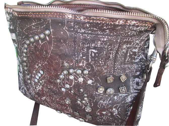 Campomaggi Bolso de cristal de swarovski Multicolor