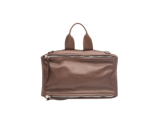 Givenchy Pandora Brown Leather  ref.73948