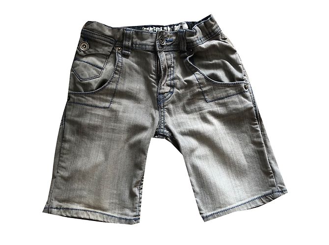 Short en jean gris Timberland garçon 4 ans